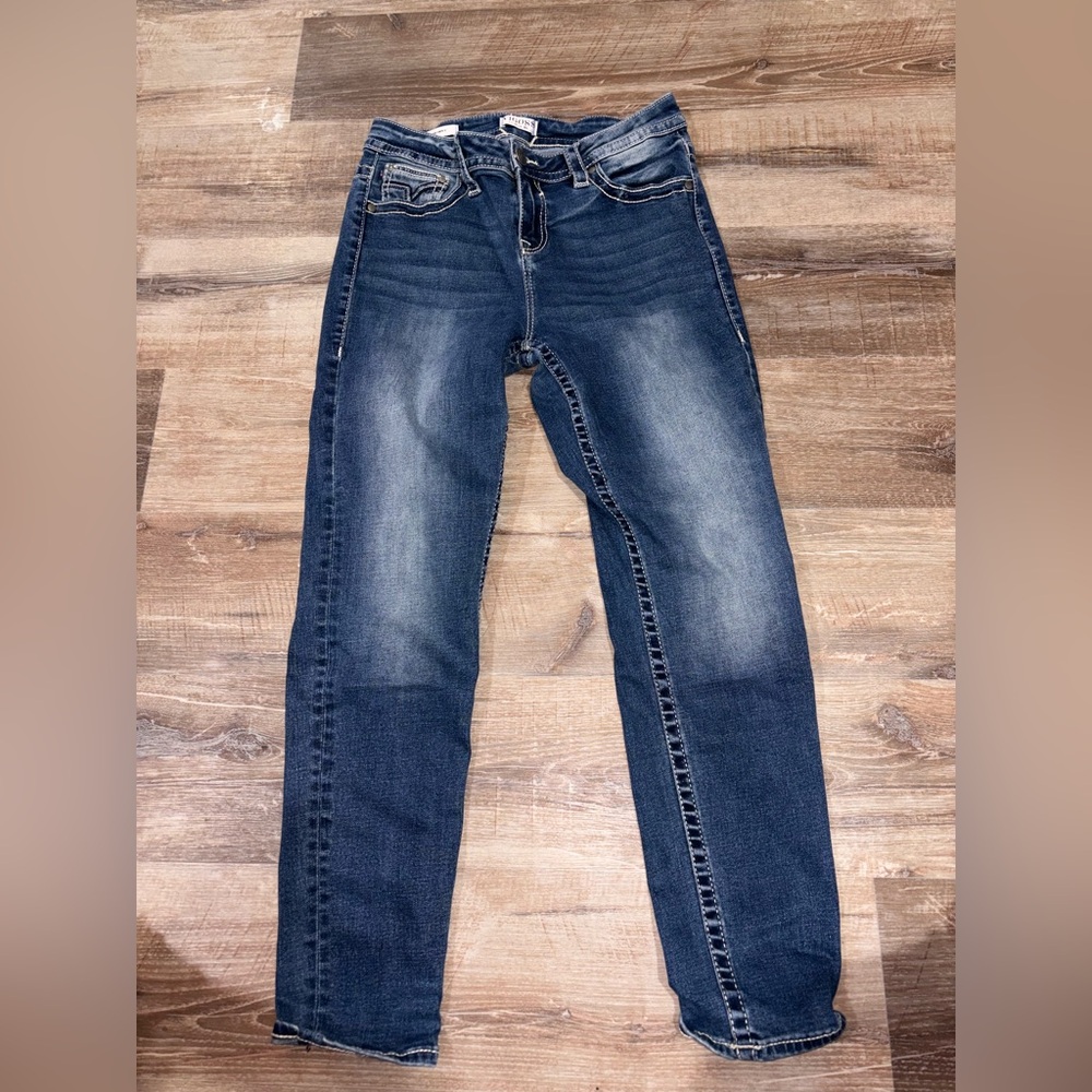 Vigoss Women's Dark Blue Skinny Jeans